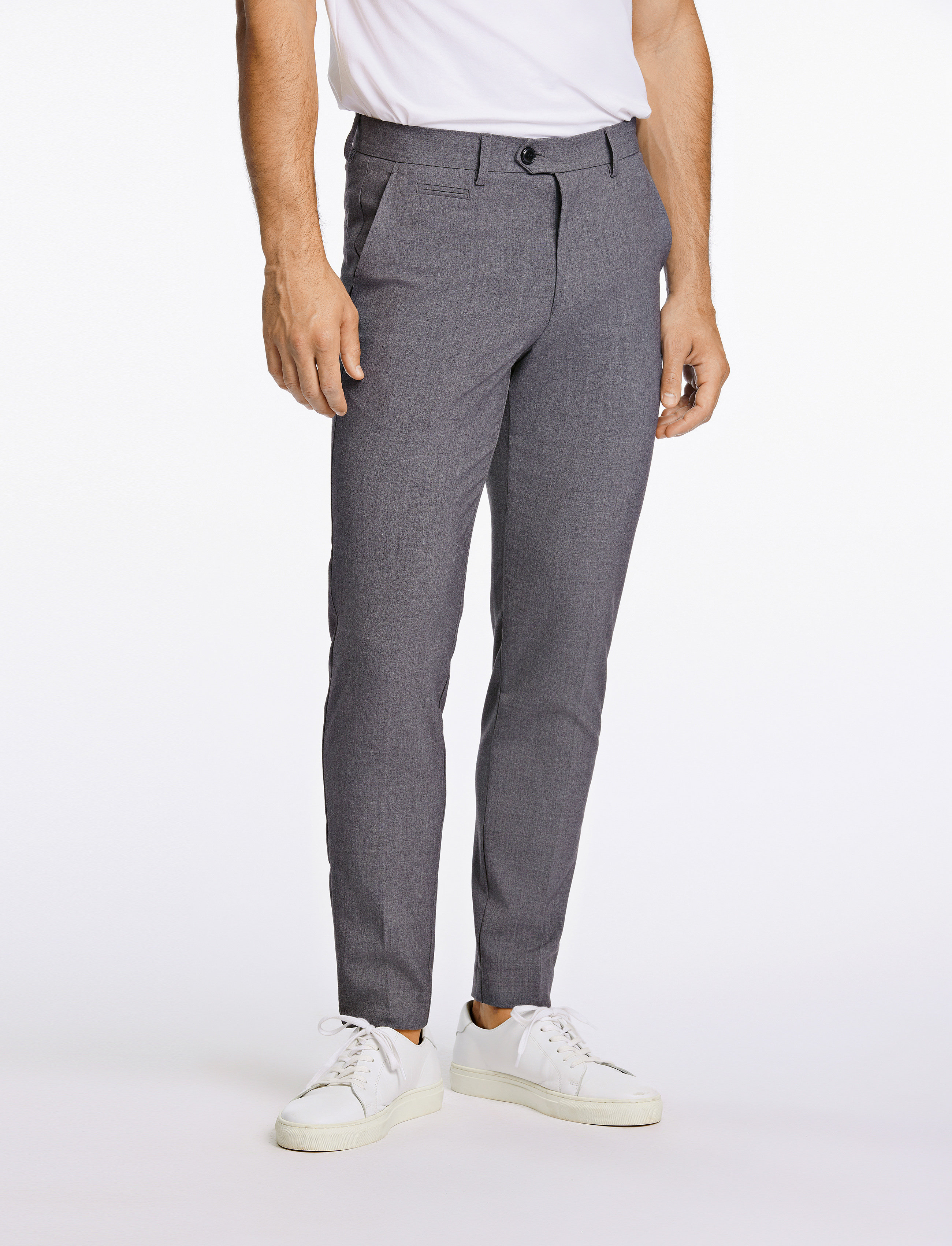 Lindbergh - Club pants - mænd - grey mix - 3
