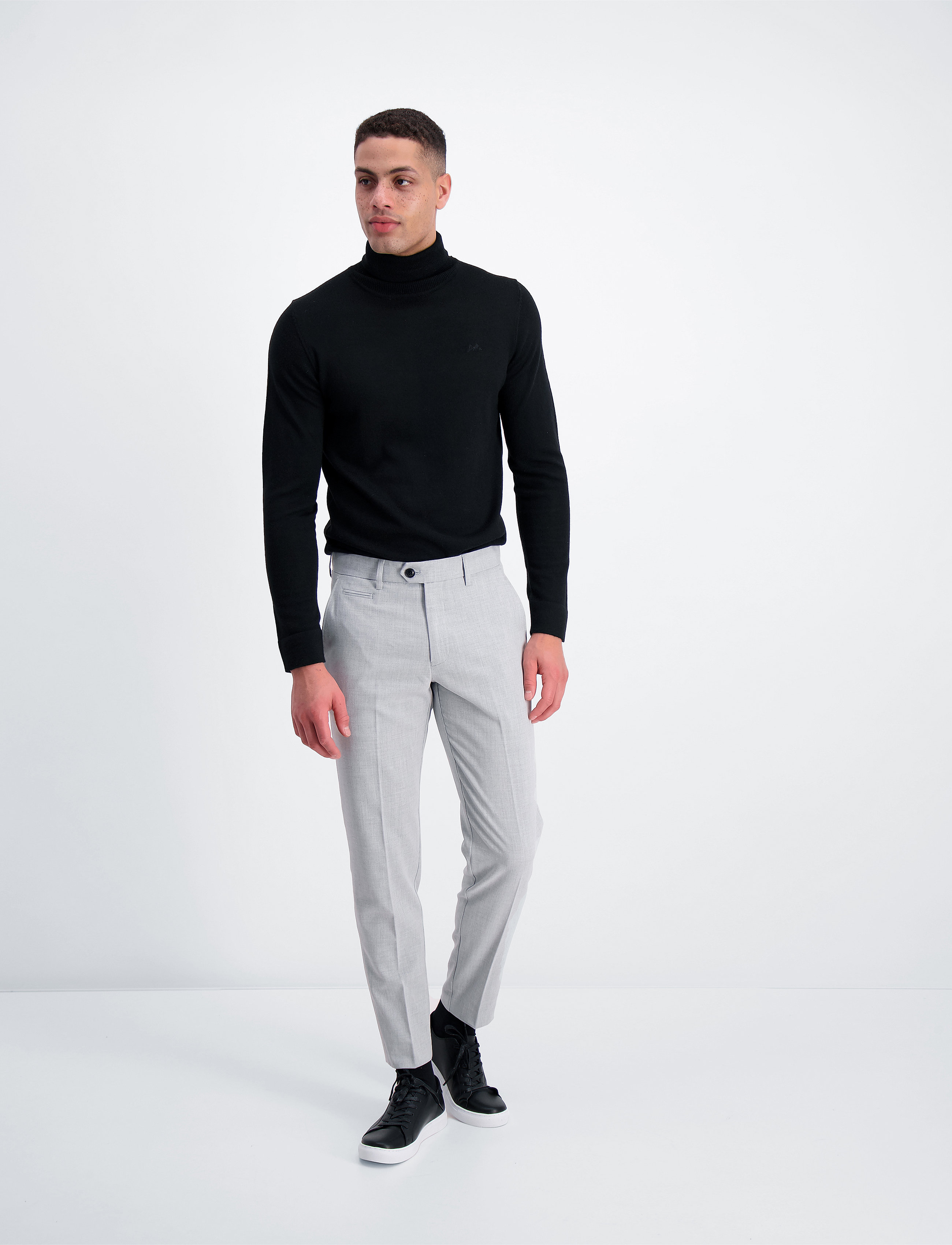 Lindbergh Club pants - Kleidung - LT GREY MIX / grey