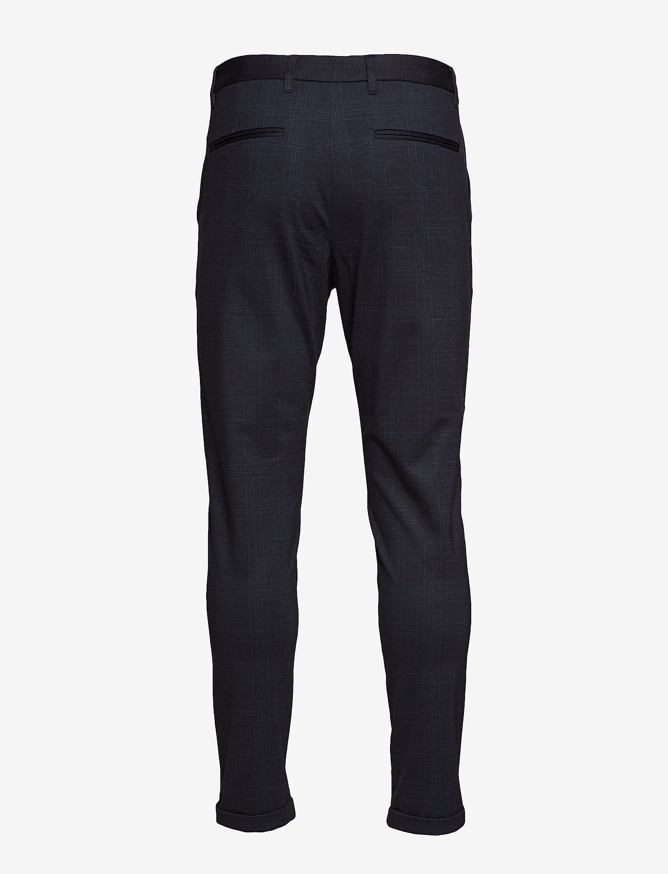 Lindbergh - Knitted cropped knitted check - black mix - 1