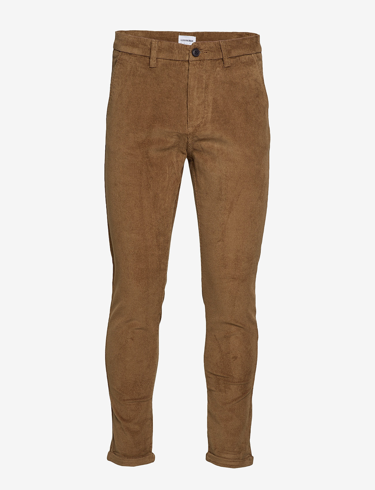 Lindbergh - Cropped corduroy pants - sand - 0