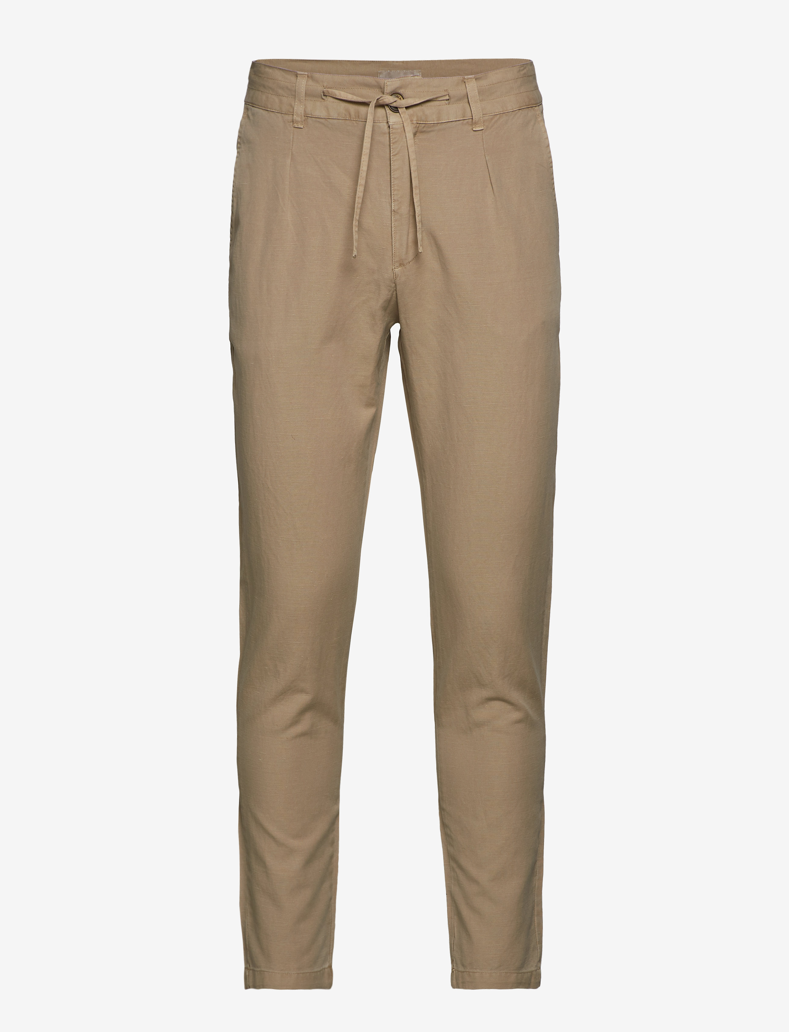 Lindbergh - Club pants cotton linen - beige - 0