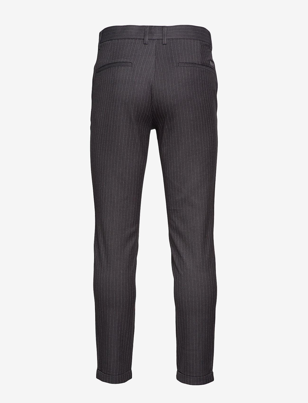 Lindbergh - Club pants - pin striped - grey mel - 1