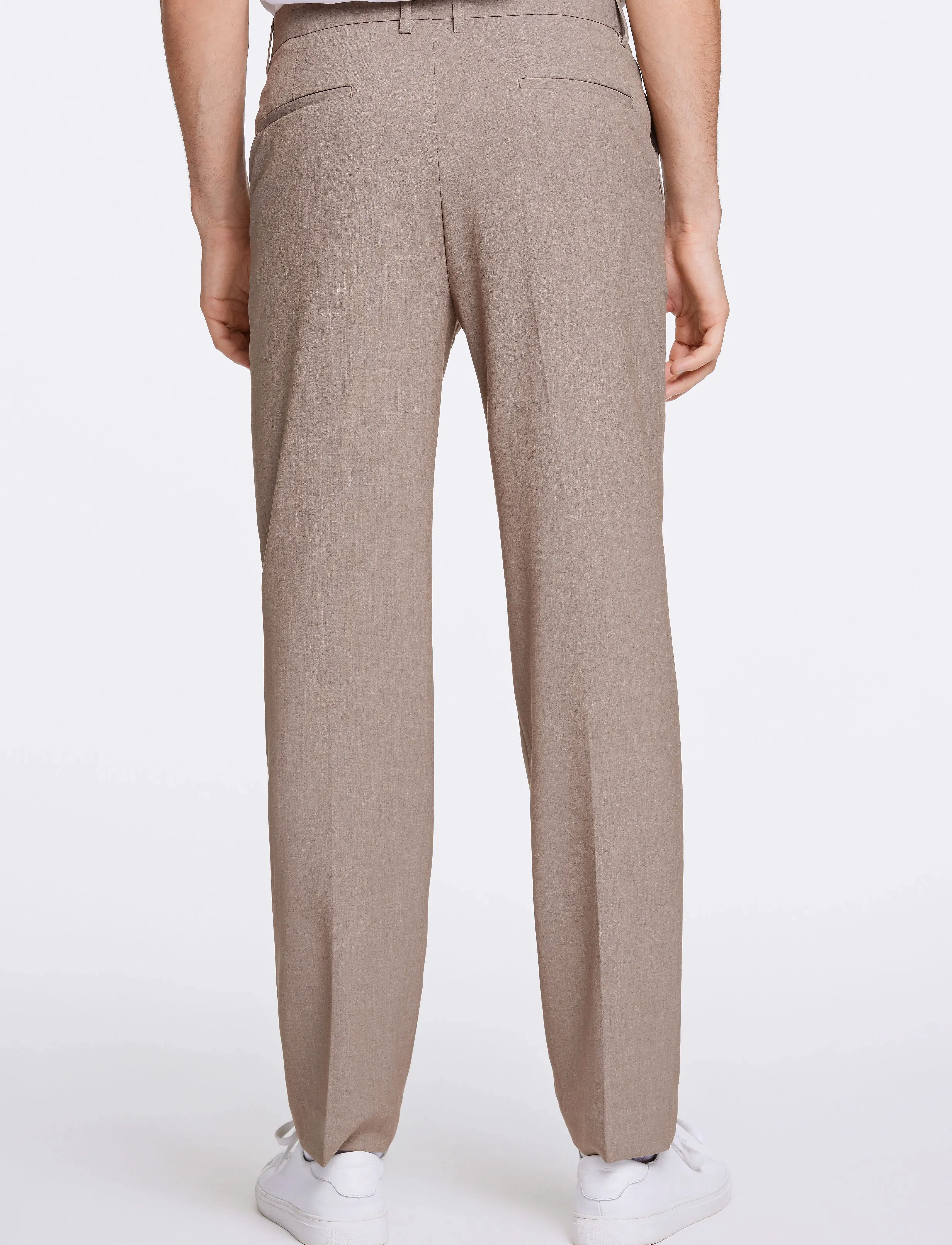 Lindbergh - Relaxed formal pants - kostymbyxor - beige mix - 3