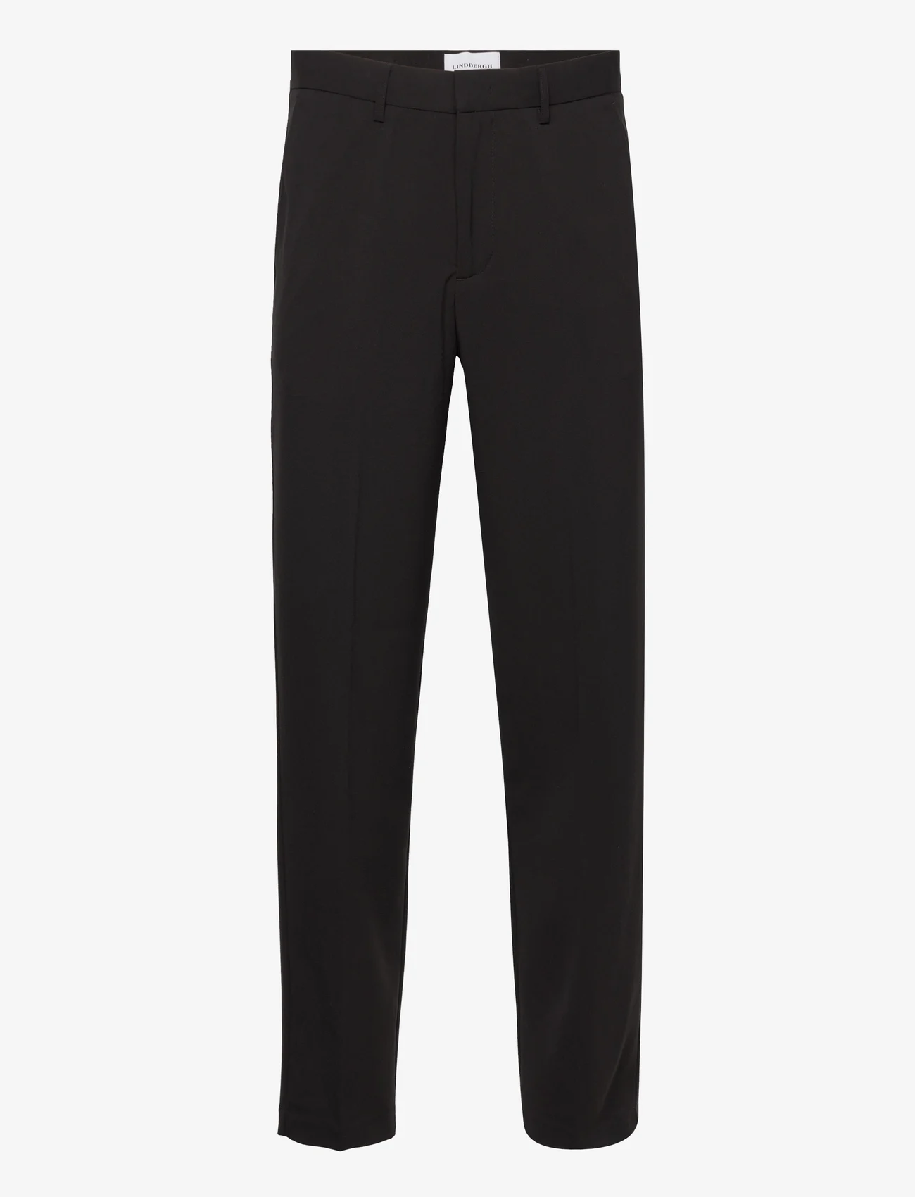 Lindbergh - Relaxed fit formal pants - jakkesætsbukser - black - 0