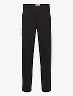 Relaxed fit formal pants - BLACK