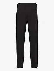 Lindbergh - Relaxed fit formal pants - jakkesætsbukser - black - 1