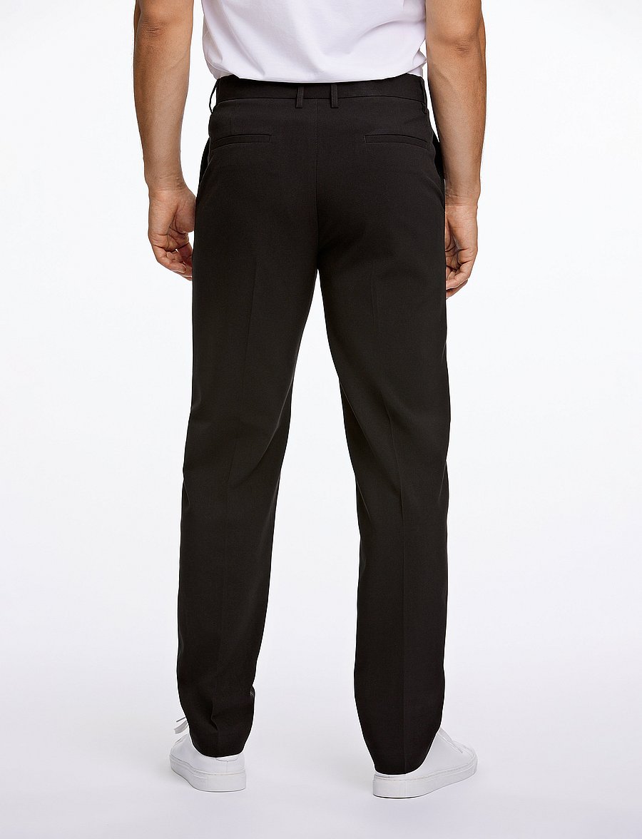 Lindbergh - Relaxed formal pants - habitbukser - black - 4