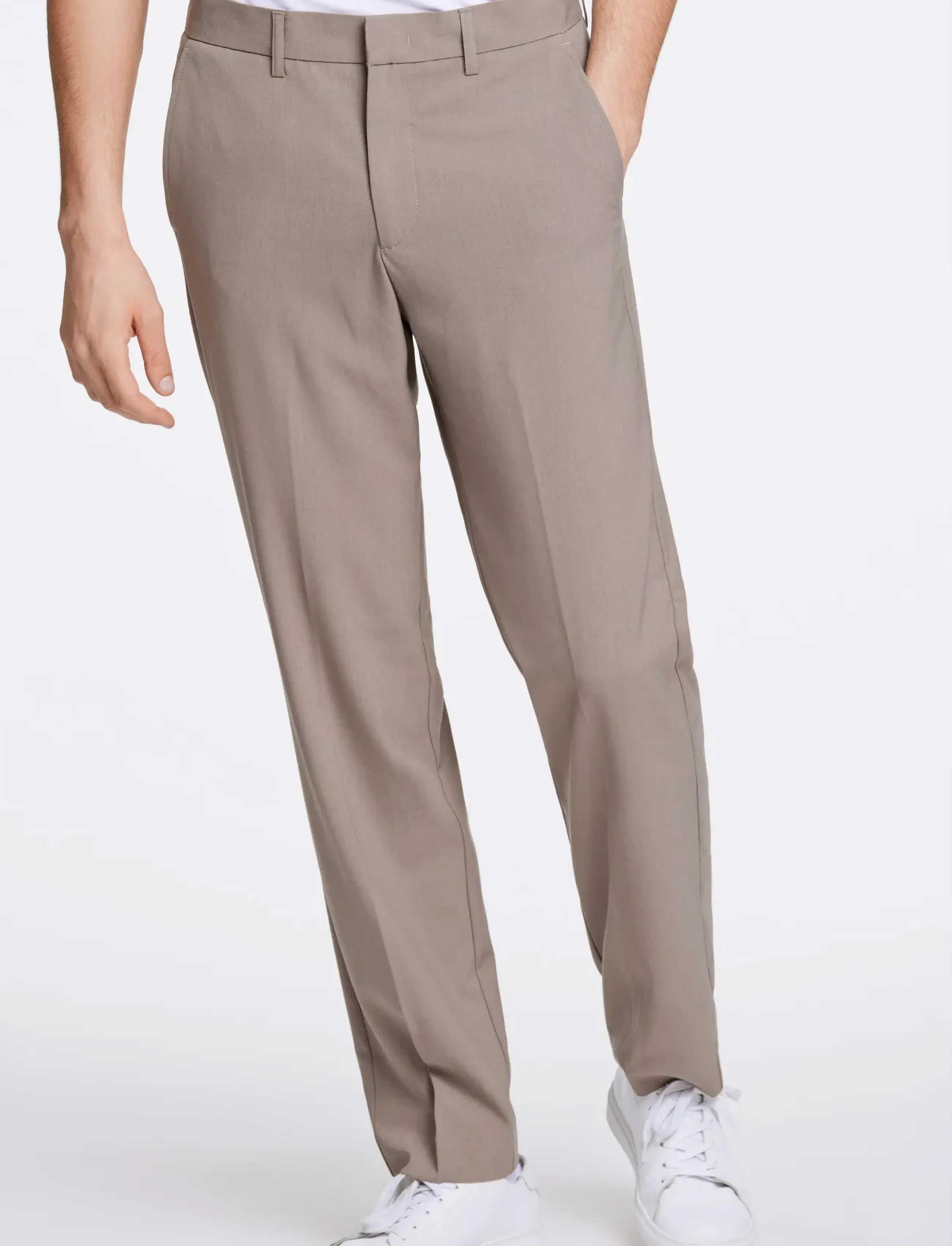 Lindbergh - Relaxed formal pants - anzugshosen - deep sand mel - 3