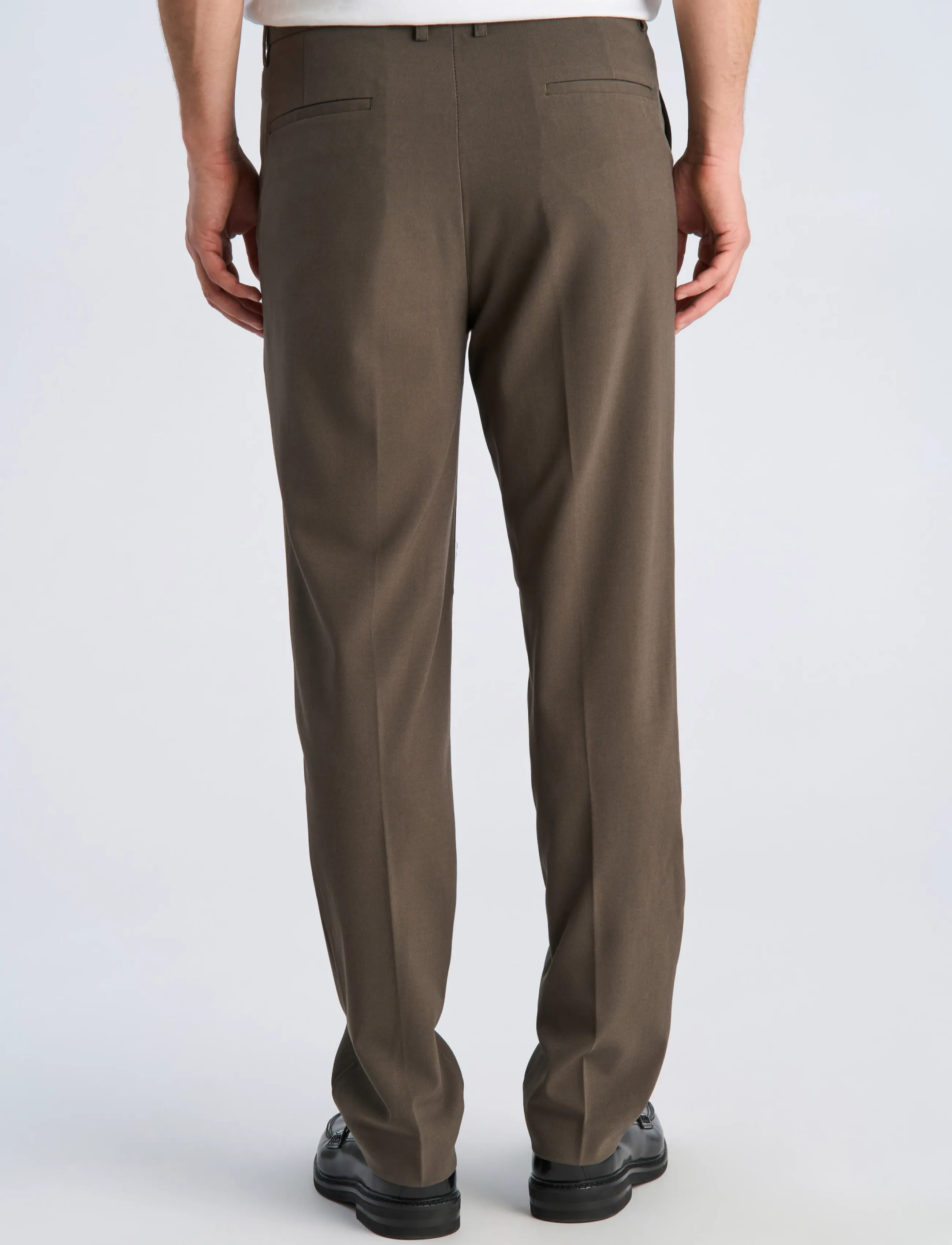 Lindbergh - Relaxed fit formal pants - anzugshosen - dk army - 4