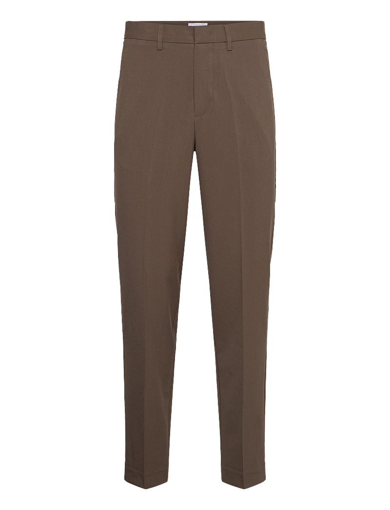 Lindbergh - Relaxed fit formal pants - anzugshosen - dk stone - 0