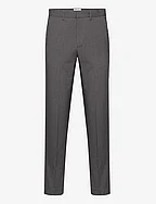 Relaxed fit formal pants - GREY MIX