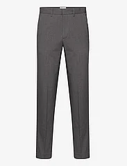 Lindbergh - Relaxed fit formal pants - jakkesætsbukser - grey mix - 0