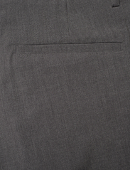 Lindbergh - Relaxed fit formal pants - jakkesætsbukser - grey mix - 4
