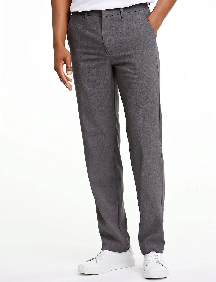 Lindbergh - Relaxed formal pants - habitbukser - grey mix - 0