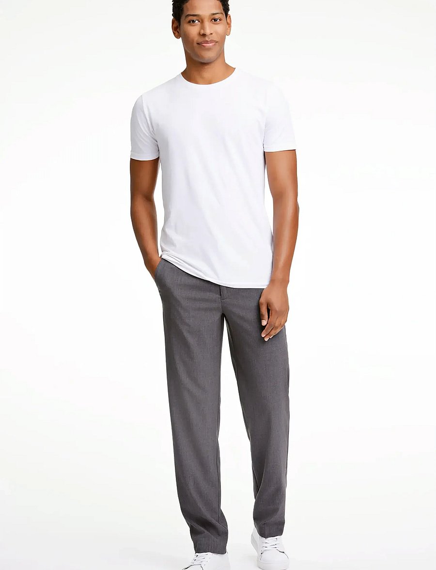 Lindbergh - Relaxed formal pants - habitbukser - grey mix - 3