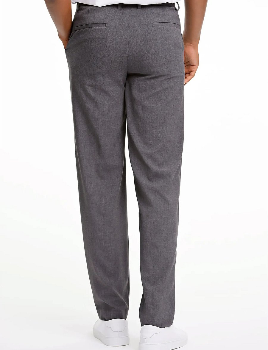 Lindbergh - Relaxed formal pants - habitbukser - grey mix - 4