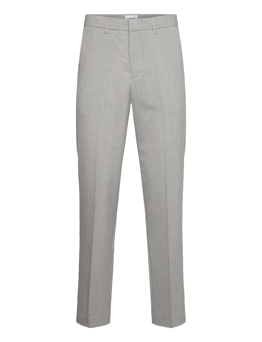 Lindbergh - Relaxed formal pants - anzugshosen - lt grey mix - 1