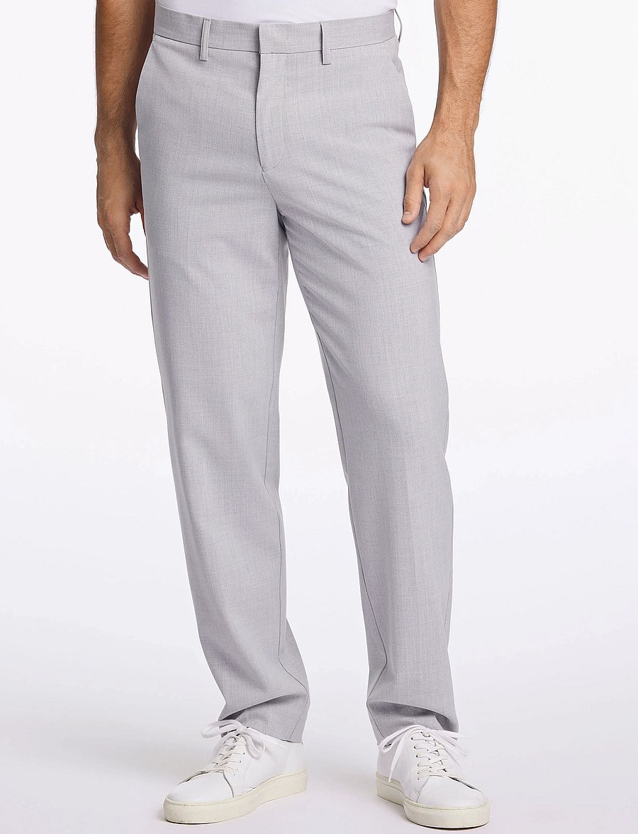 Lindbergh - Relaxed formal pants - anzugshosen - lt grey mix - 0