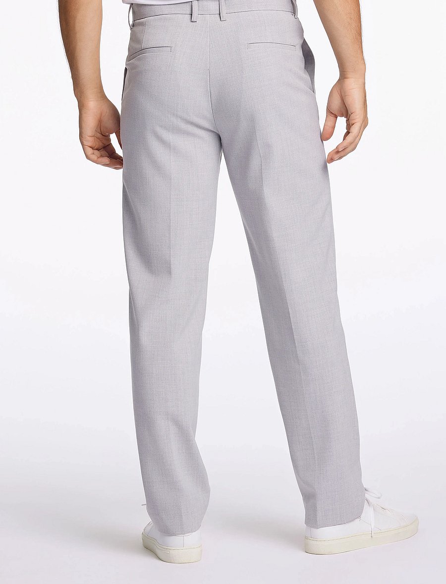 Lindbergh - Relaxed formal pants - anzugshosen - lt grey mix - 3