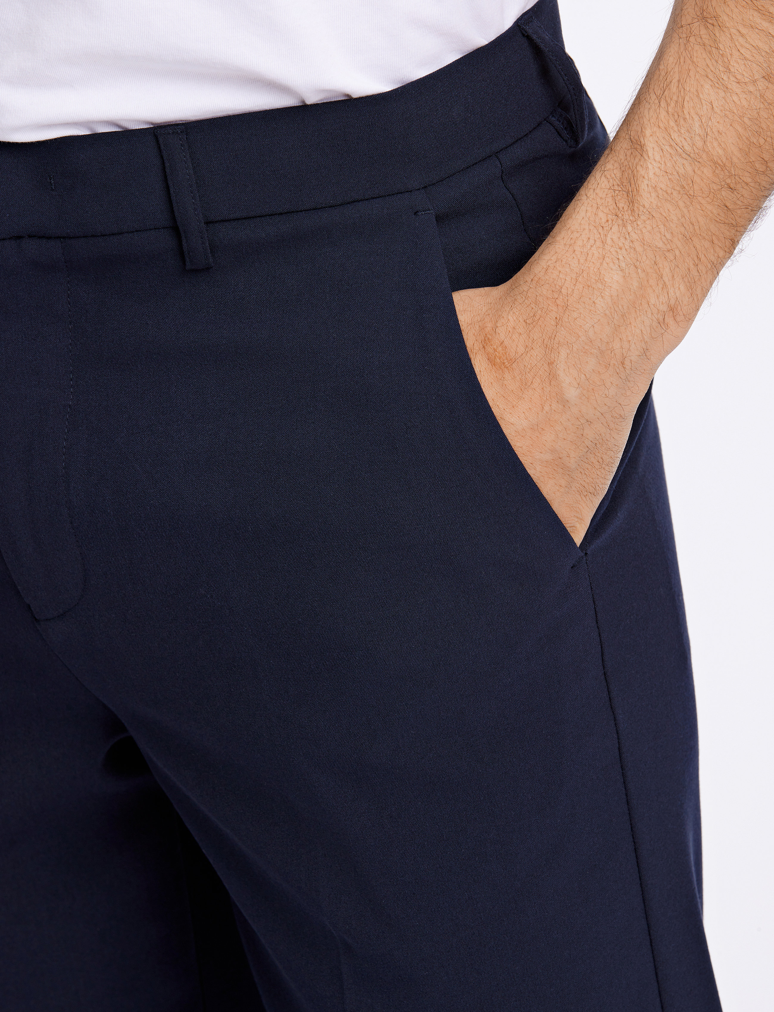 Lindbergh - Relaxed formal pants - anzugshosen - navy - 5