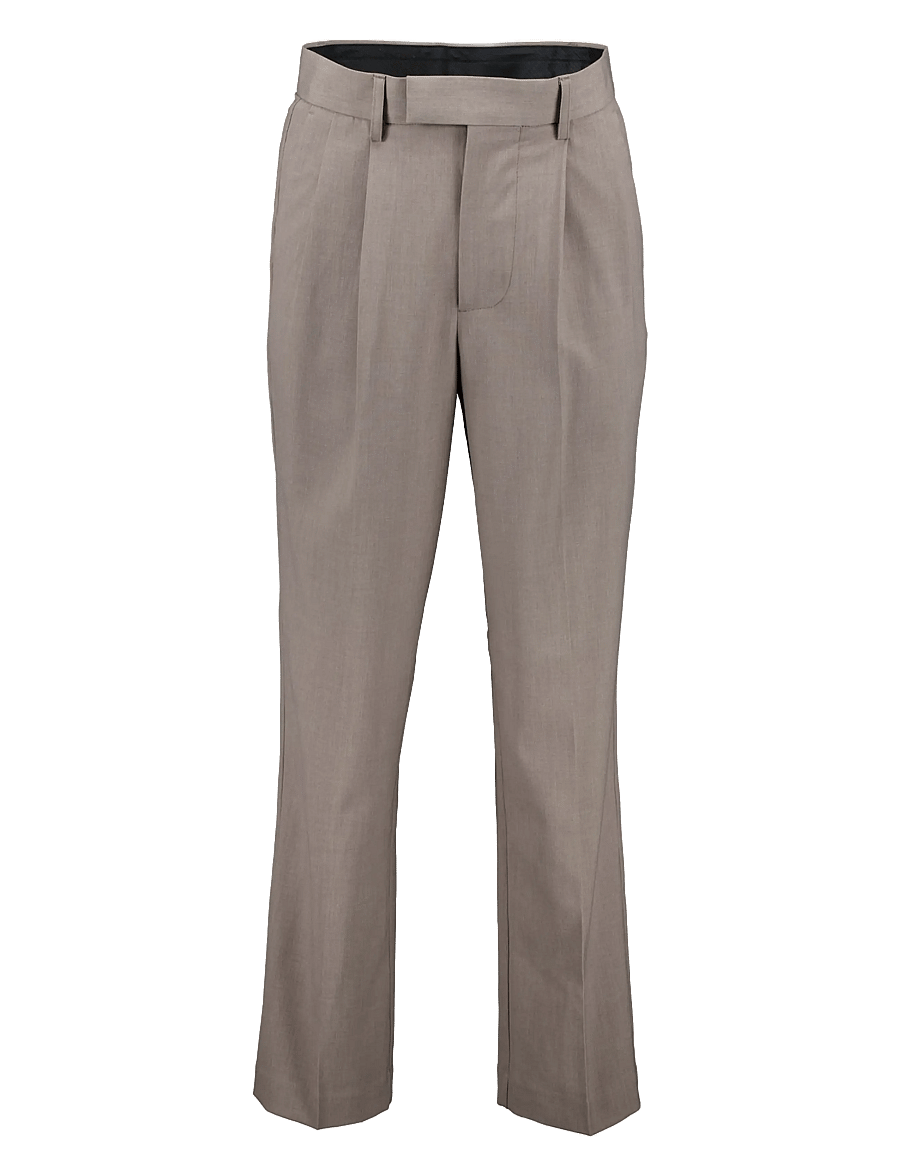 Lindbergh - Relaxed straight leg formal pants - Ülikonnapüksid - deep sand mel - 1