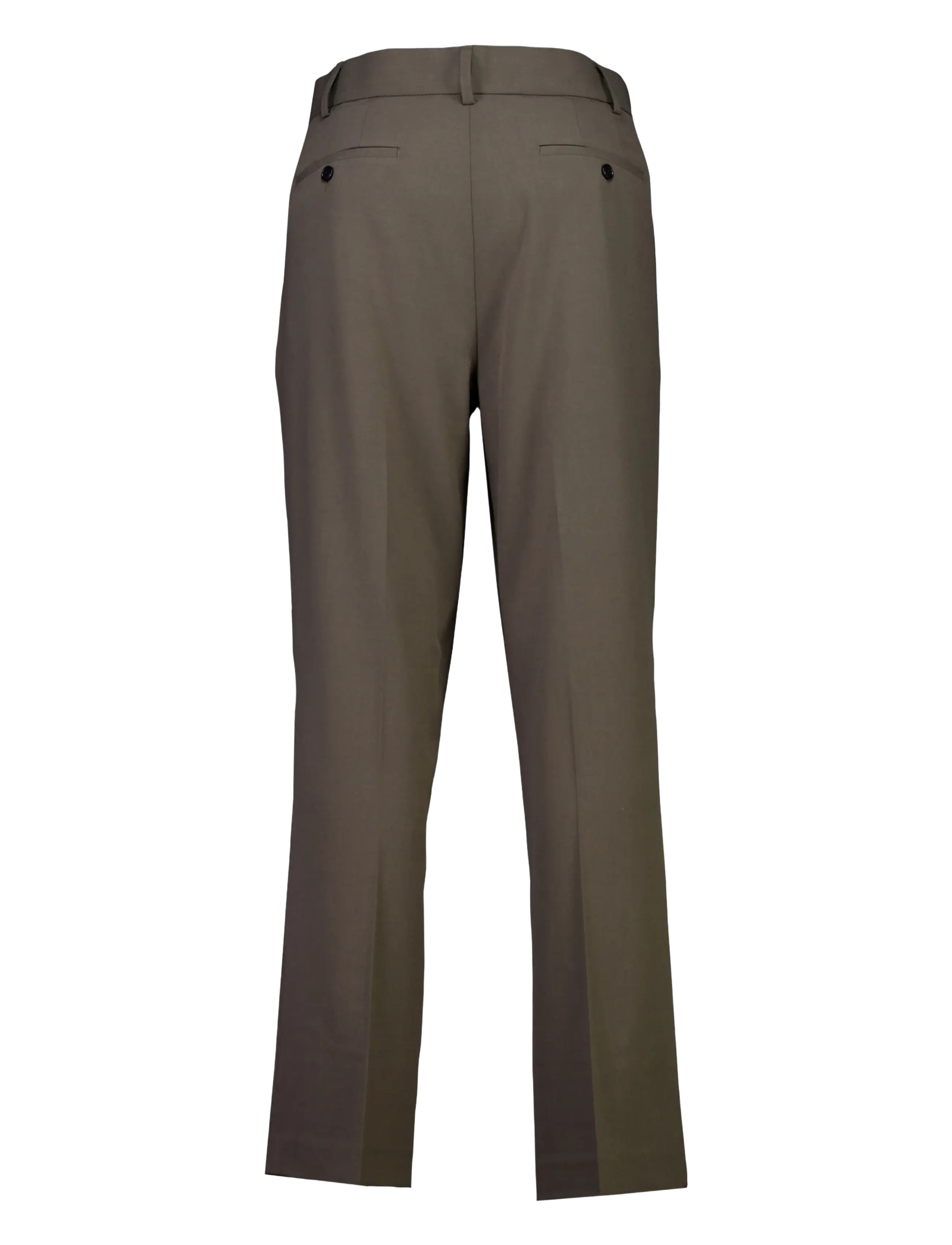 Lindbergh - Relaxed straight leg formal pants - anzugshosen - dk army - 2