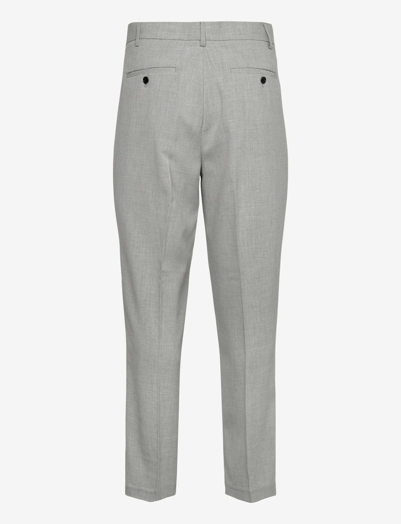 Lindbergh - Relaxed straight leg formal pants - anzugshosen - lt grey mix - 2