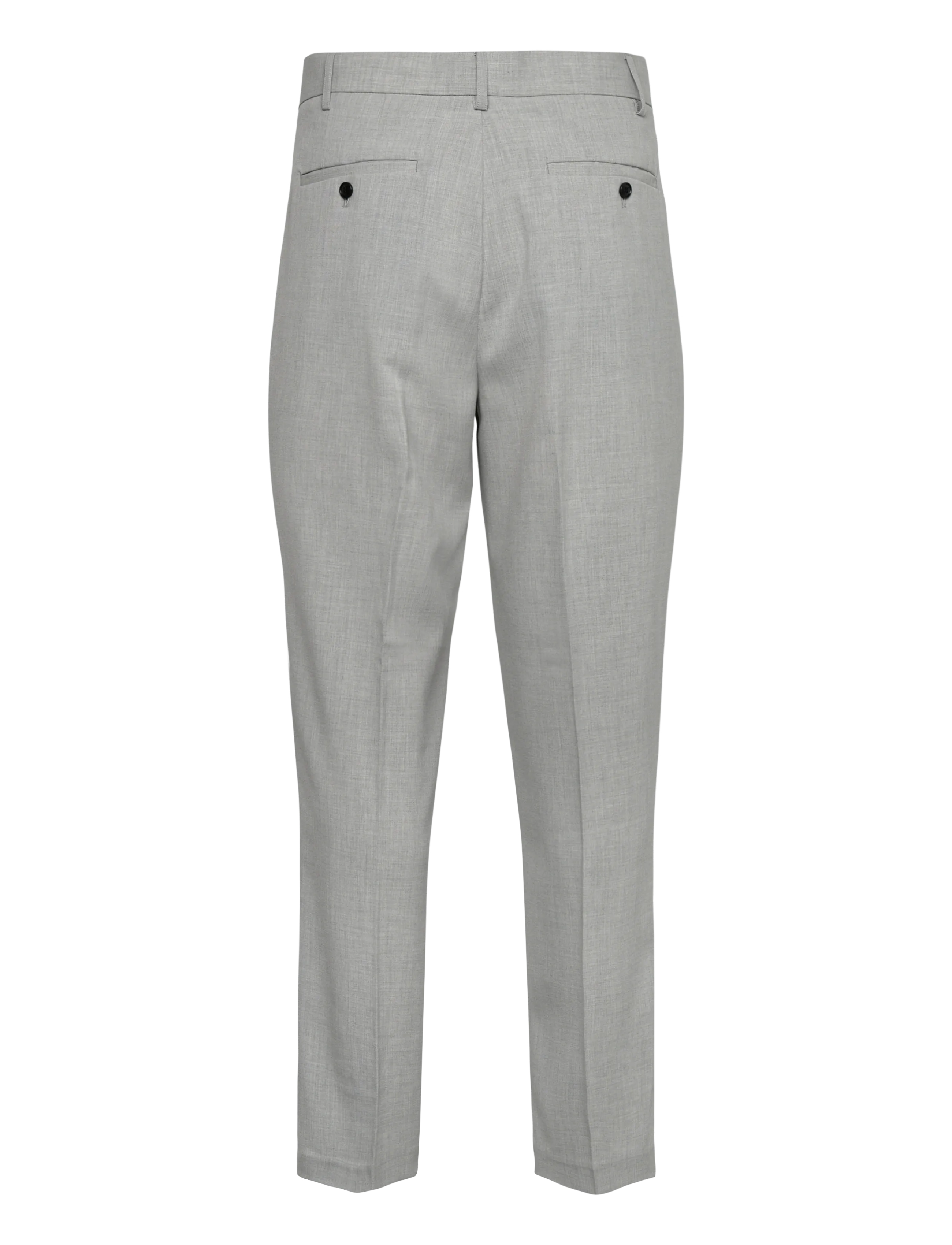 Lindbergh - Relaxed straight leg formal pants - Ülikonnapüksid - lt grey mix - 2