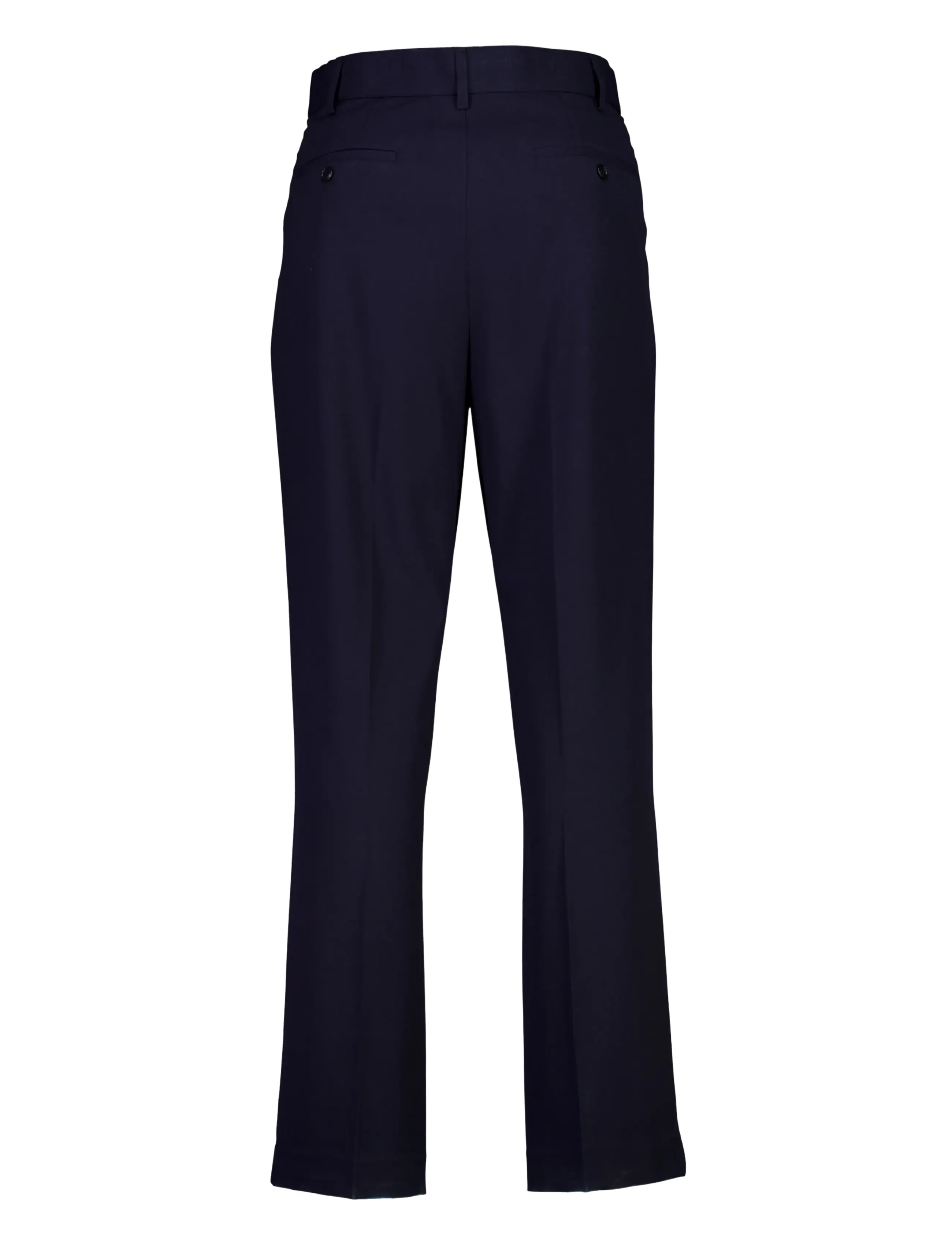 Lindbergh - Relaxed straight leg formal pants - jakkesætsbukser - navy - 2