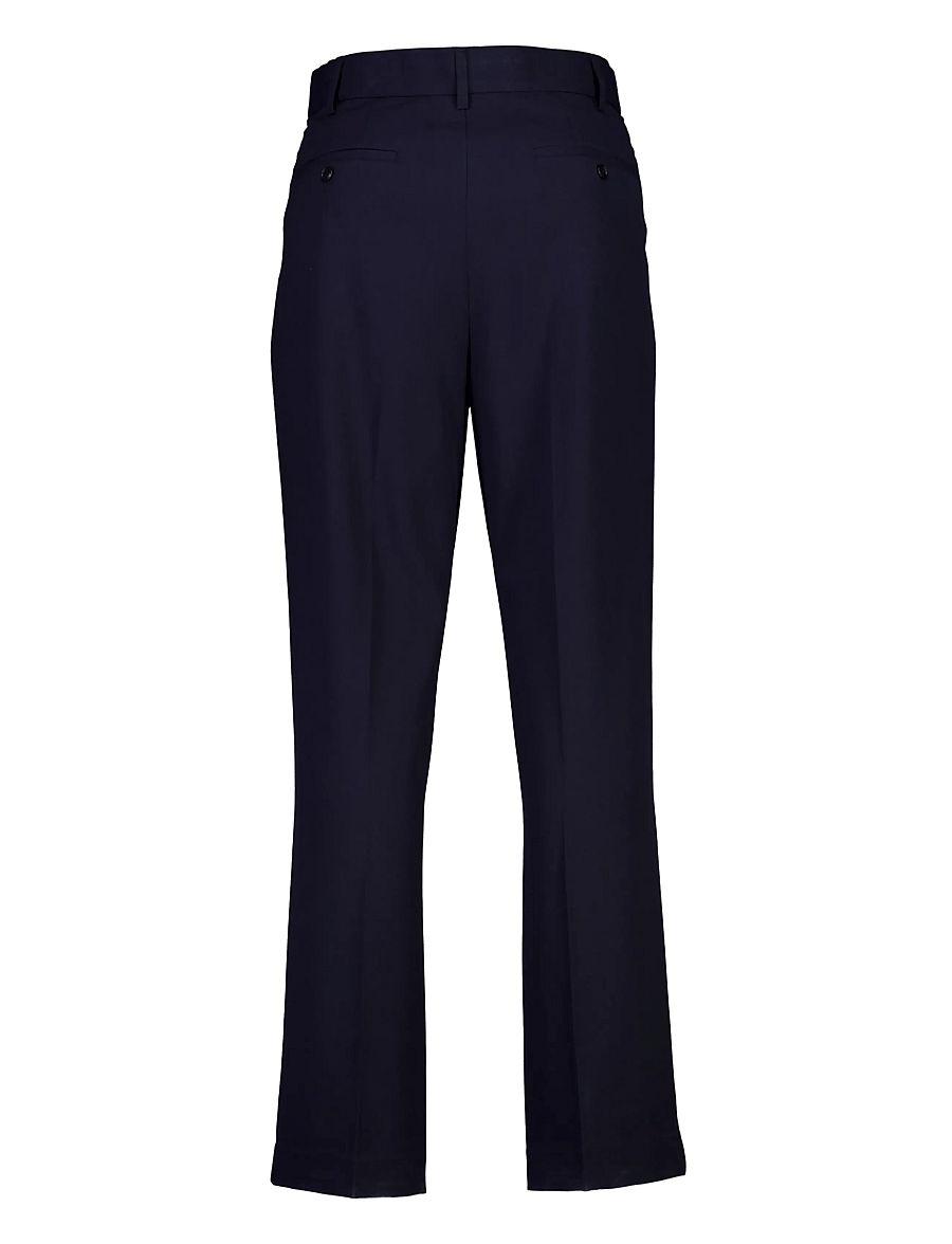 Lindbergh - Relaxed straight leg formal pants - anzugshosen - navy - 2
