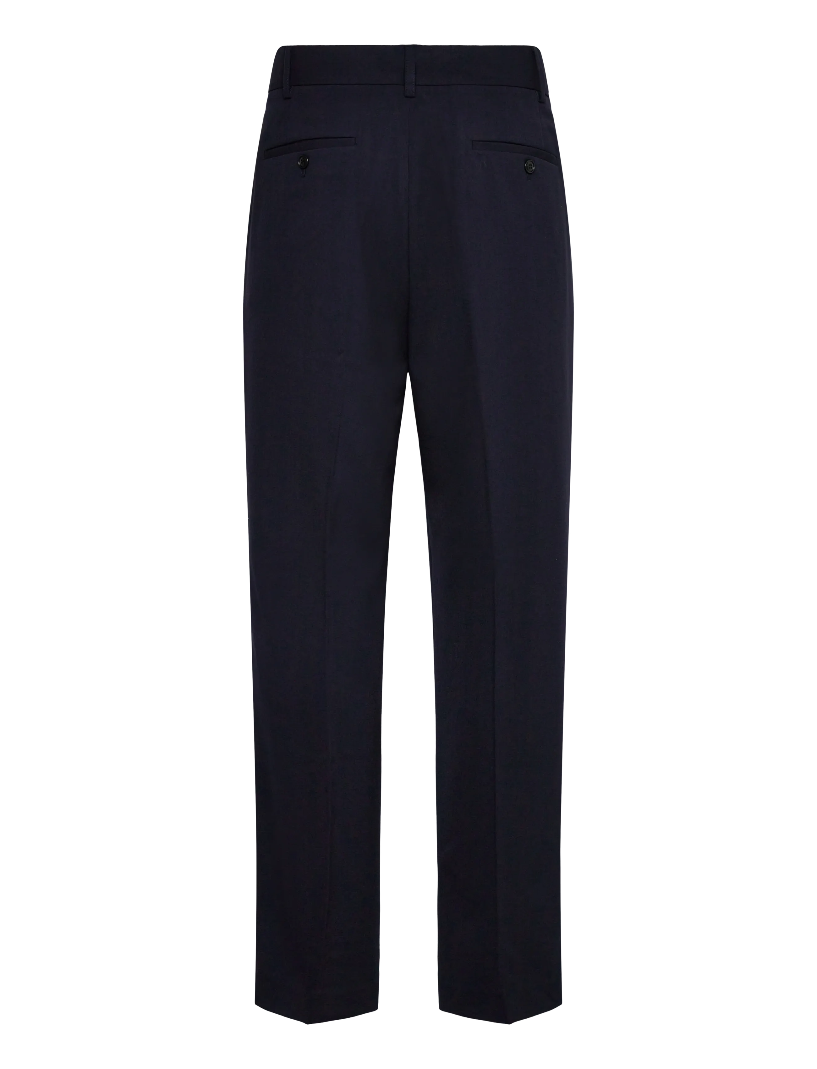Lindbergh - Relaxed straight leg formal pants - suit trousers - navy - 2