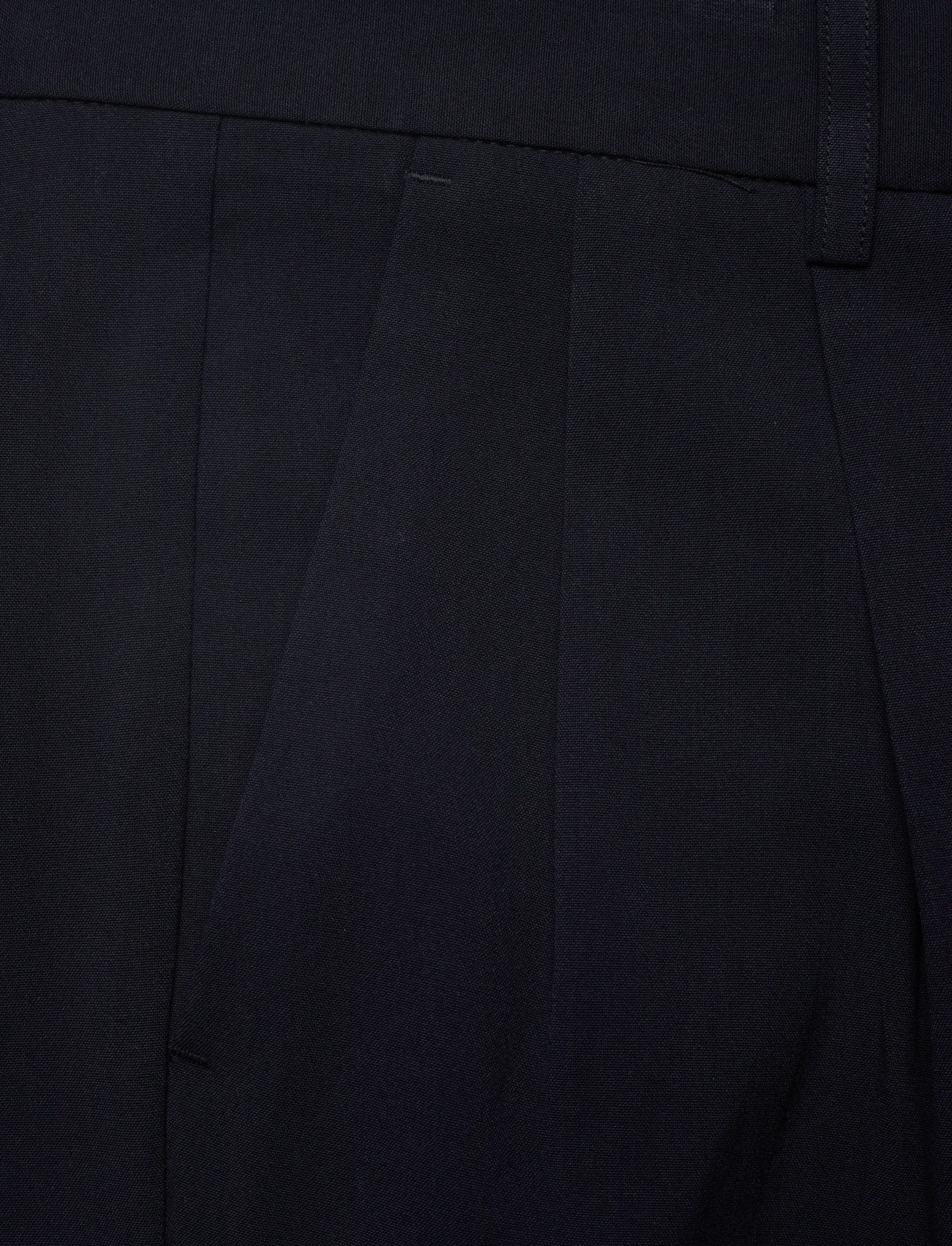 Lindbergh - Relaxed straight leg formal pants - suit trousers - navy - 5