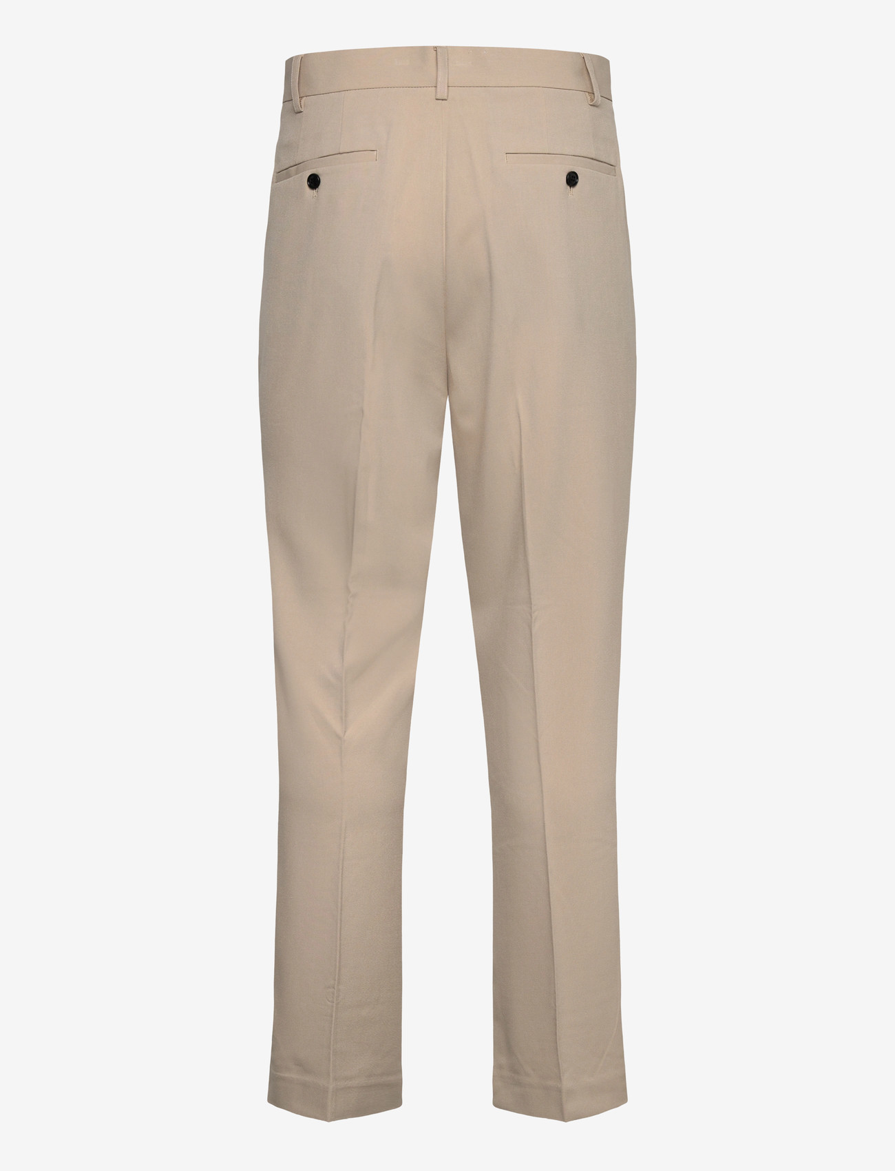 Lindbergh - Relaxed straight leg formal pants - anzugshosen - pale sand - 1