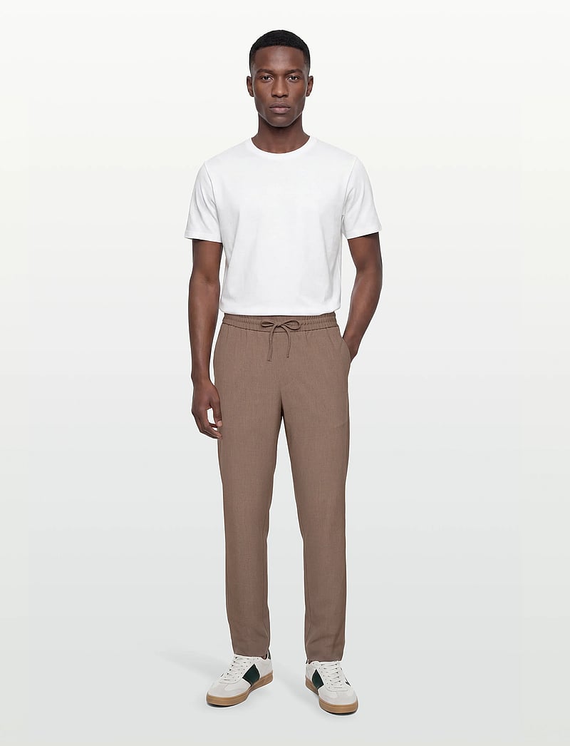 Lindbergh - Relaxed fit pants - casual - beige mix - 0