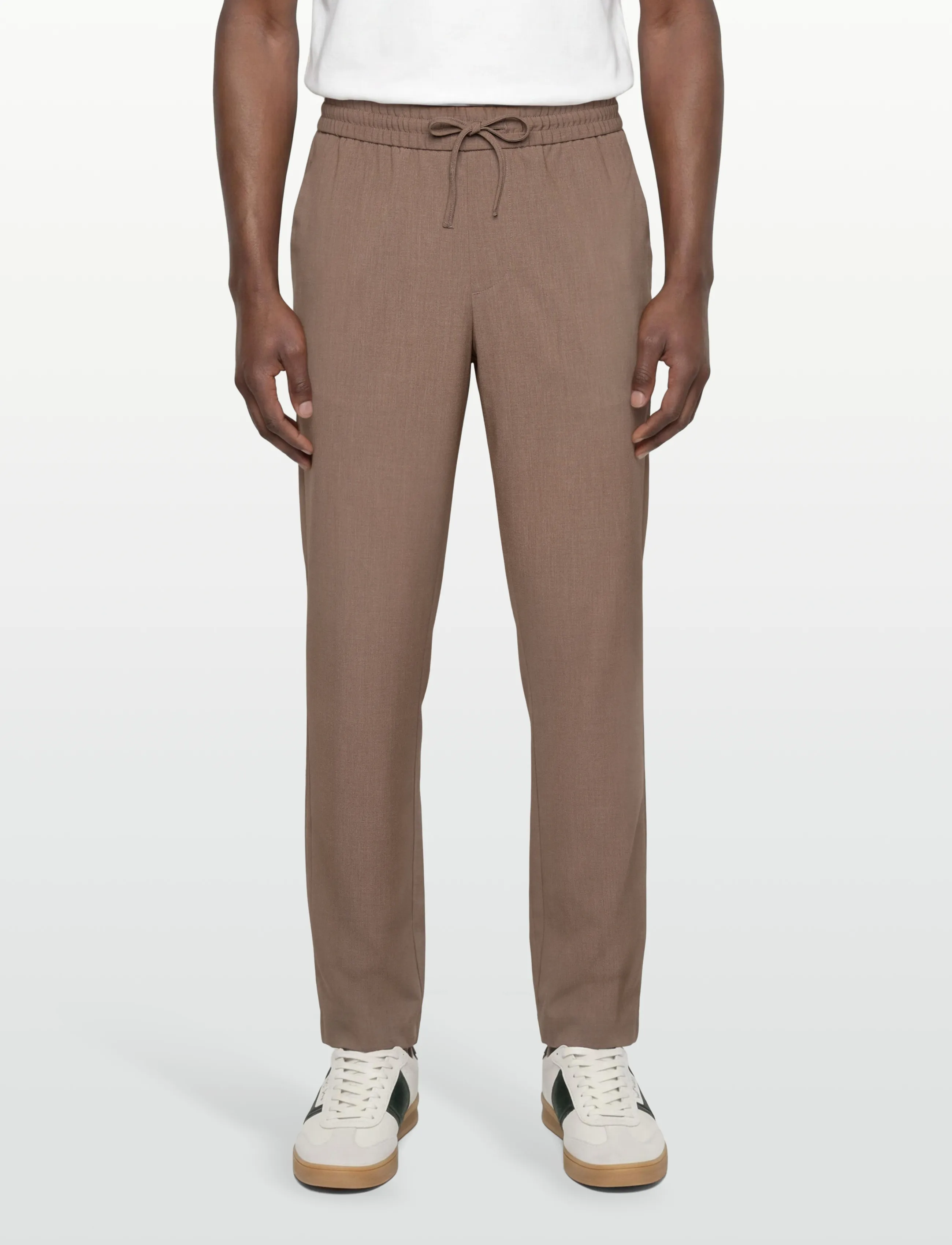 Lindbergh - Relaxed fit pants - casual byxor - beige mix - 3