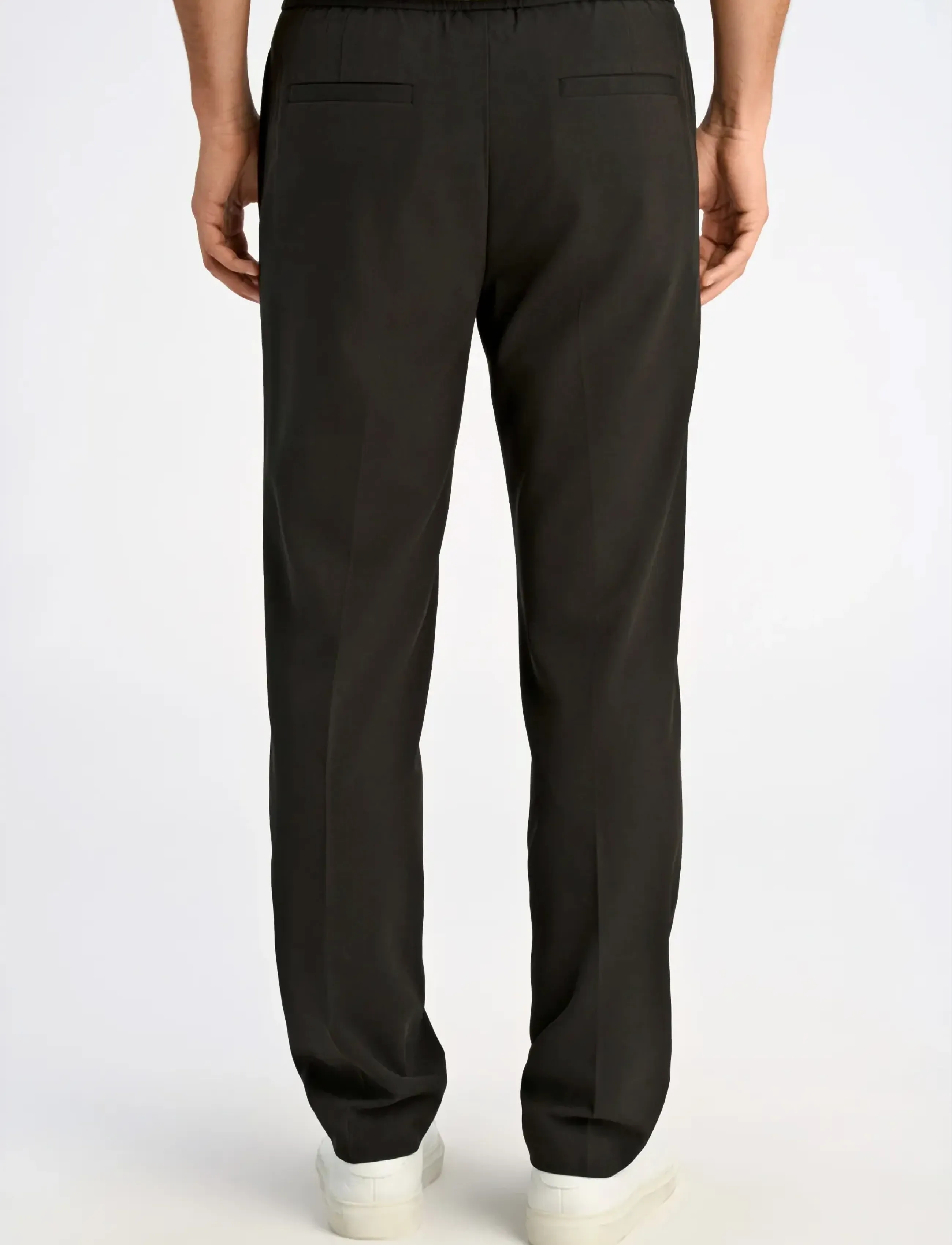 Lindbergh - Relaxed fit pants - casual trousers - black - 4