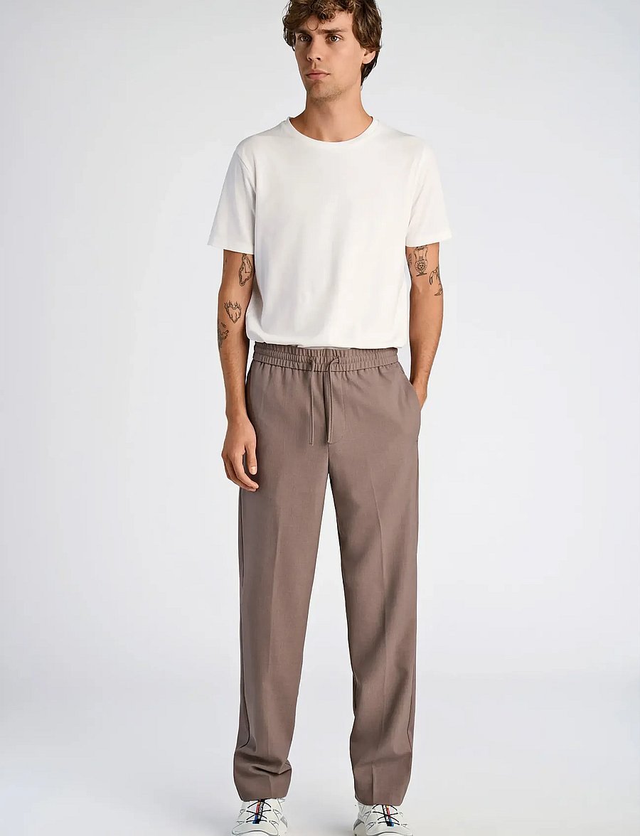 Lindbergh - Relaxed fit pants - casual - deep sand mel - 3