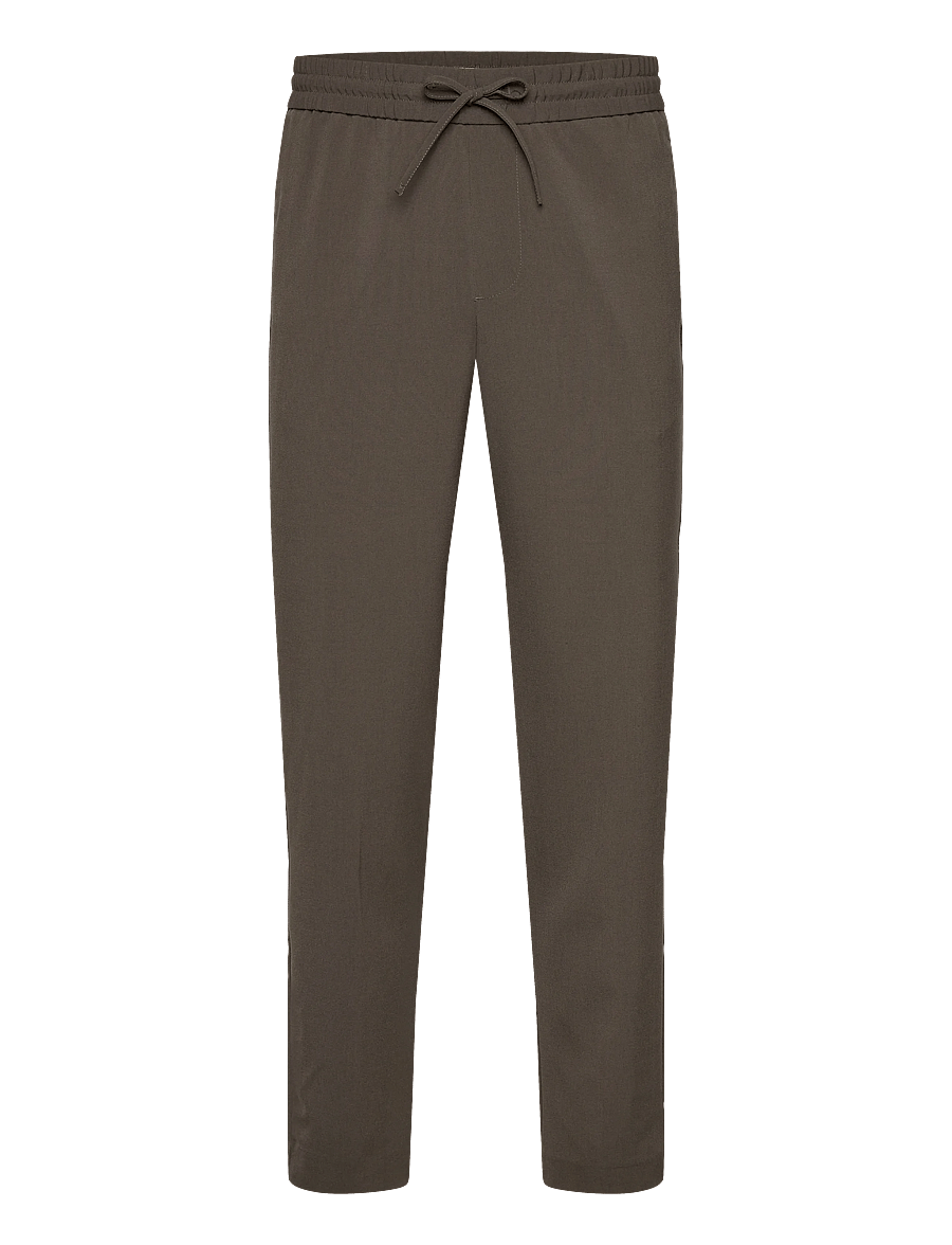 Lindbergh - Relaxed fit pants - freizeithosen - dk army - 1