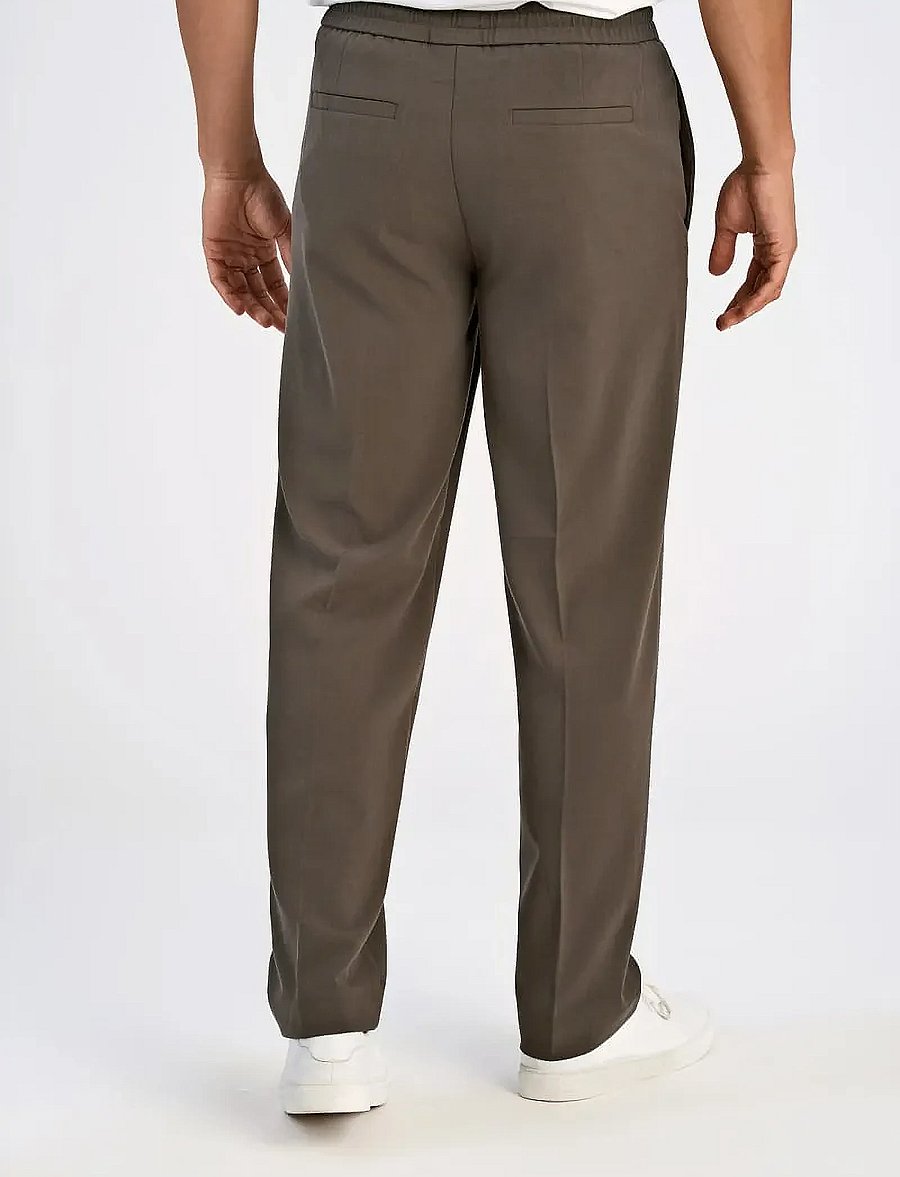 Lindbergh - Relaxed fit pants - freizeithosen - dk army - 3