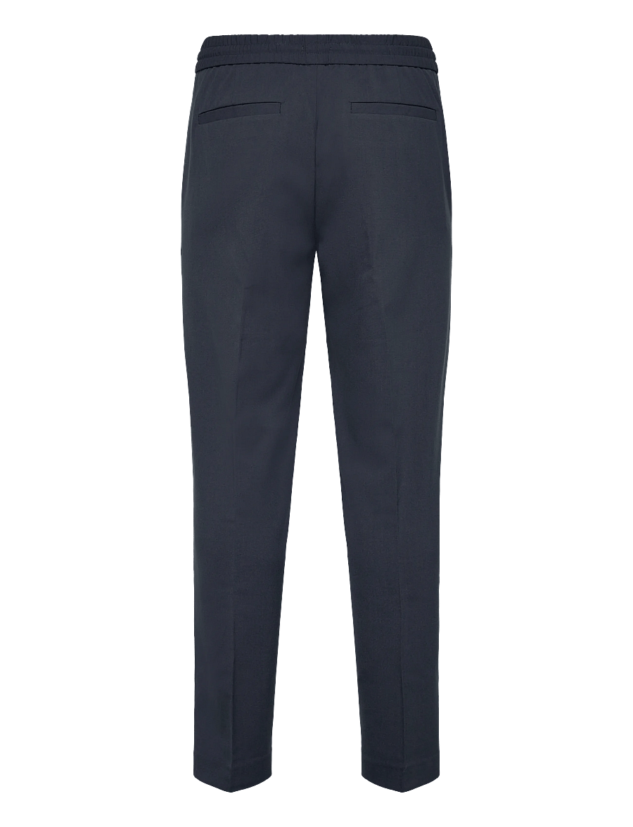 Lindbergh - Relaxed fit pants - casual - dk dusty blue - 1