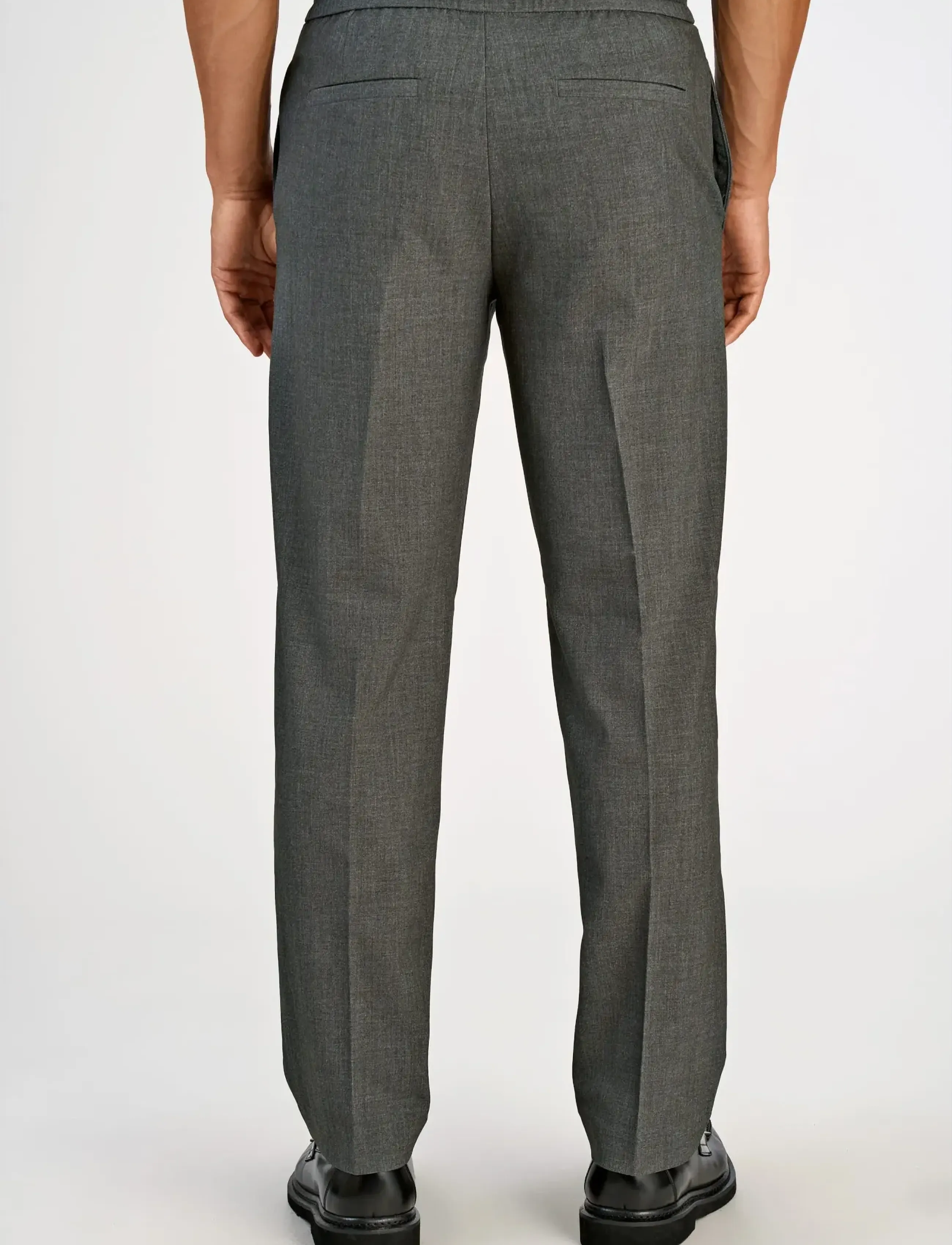 Lindbergh - Relaxed fit pants - casual trousers - grey mix - 4
