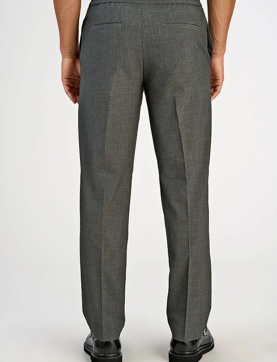 Lindbergh - Relaxed fit pants - casual broeken - grey mix - 4
