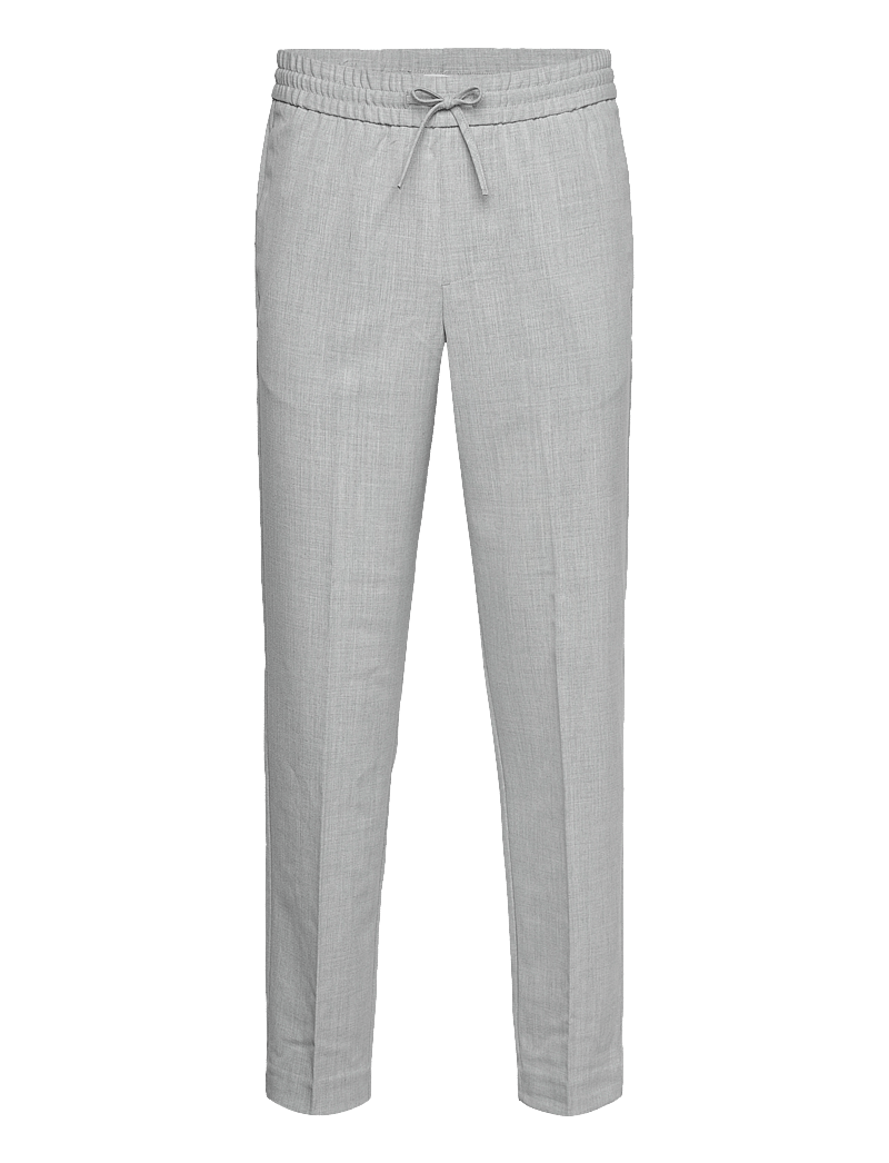 Lindbergh - Relaxed fit pants - casual - lt grey mix - 1