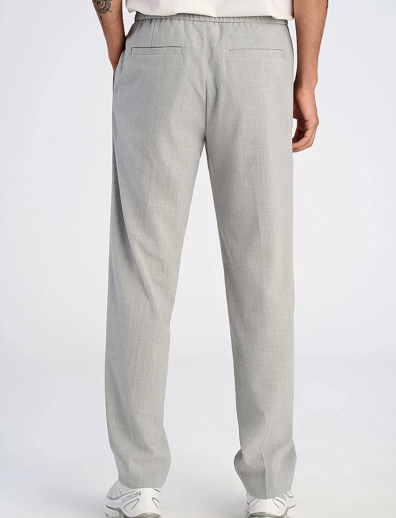 Lindbergh - Relaxed fit pants - casual - lt grey mix - 3