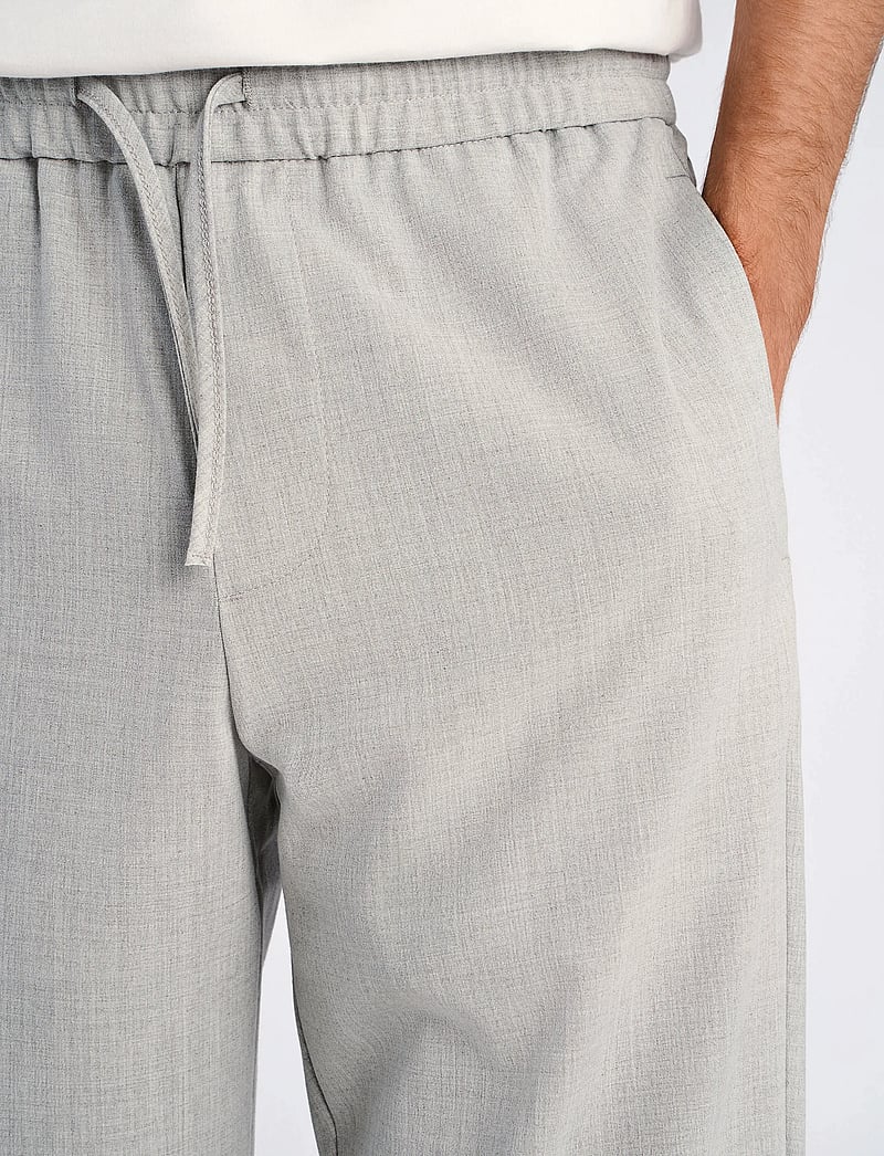 Lindbergh - Relaxed fit pants - casual - lt grey mix - 5