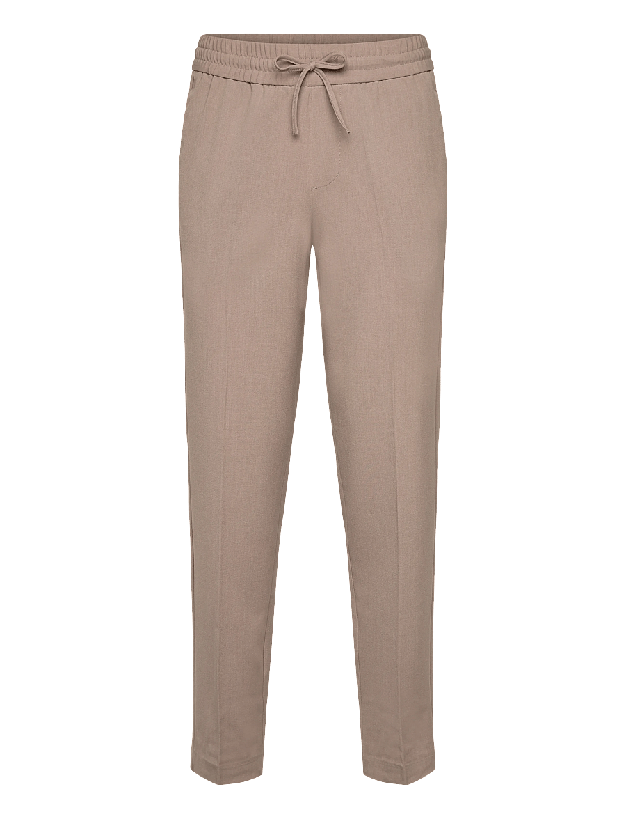 Lindbergh - Relaxed fit pants - kasdienio stiliaus kelnės - lt sand mel - 0