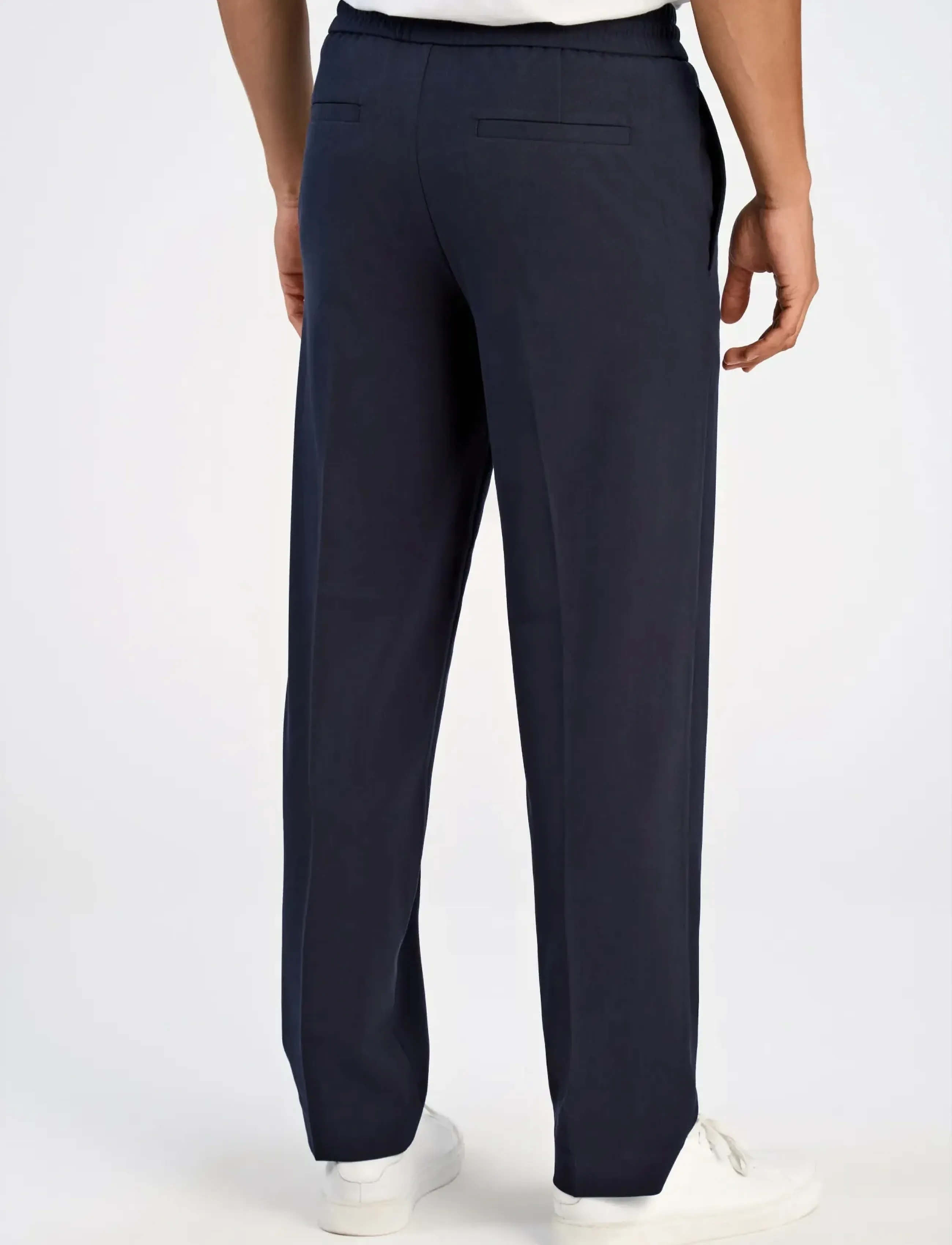 Lindbergh - Relaxed fit pants - herren - navy - 4