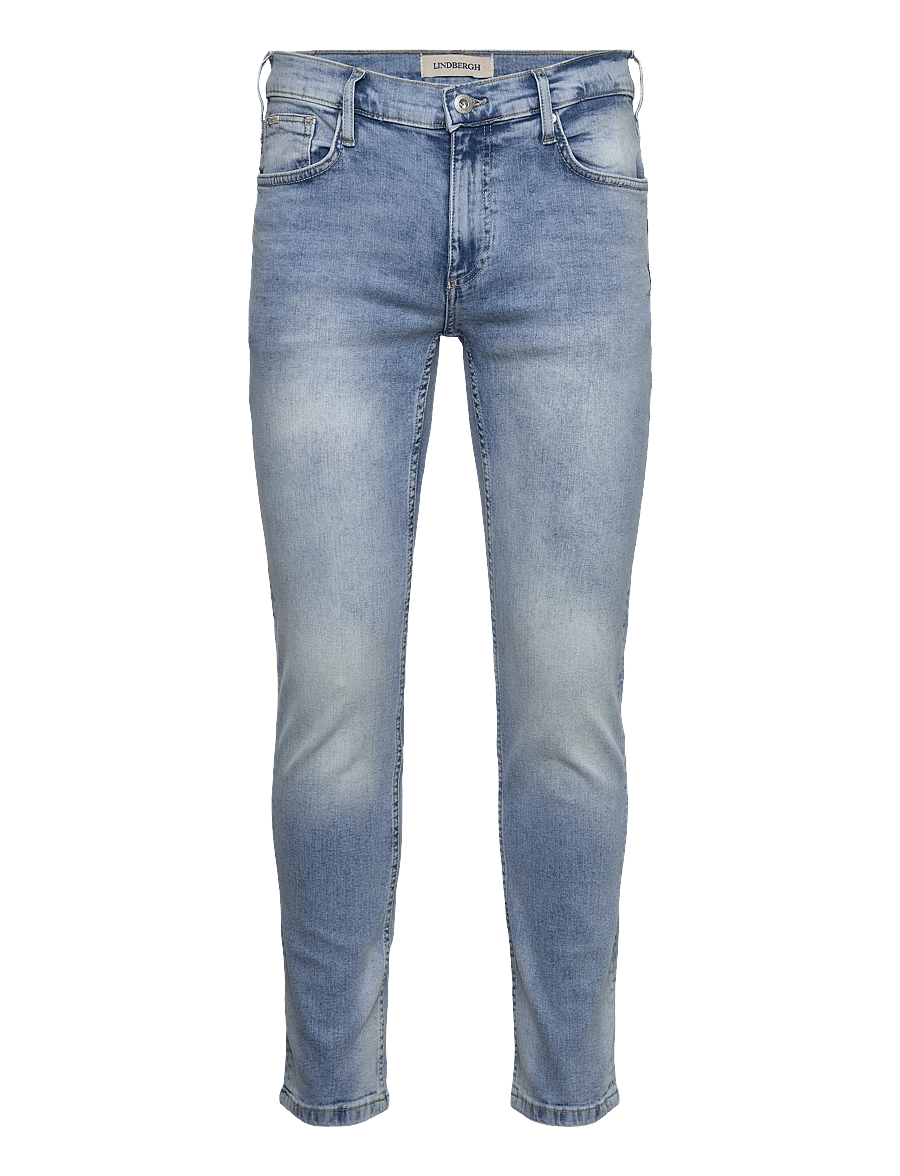 Lindbergh - Stretch jeans - tapered jeans - sun bleached blue - 1