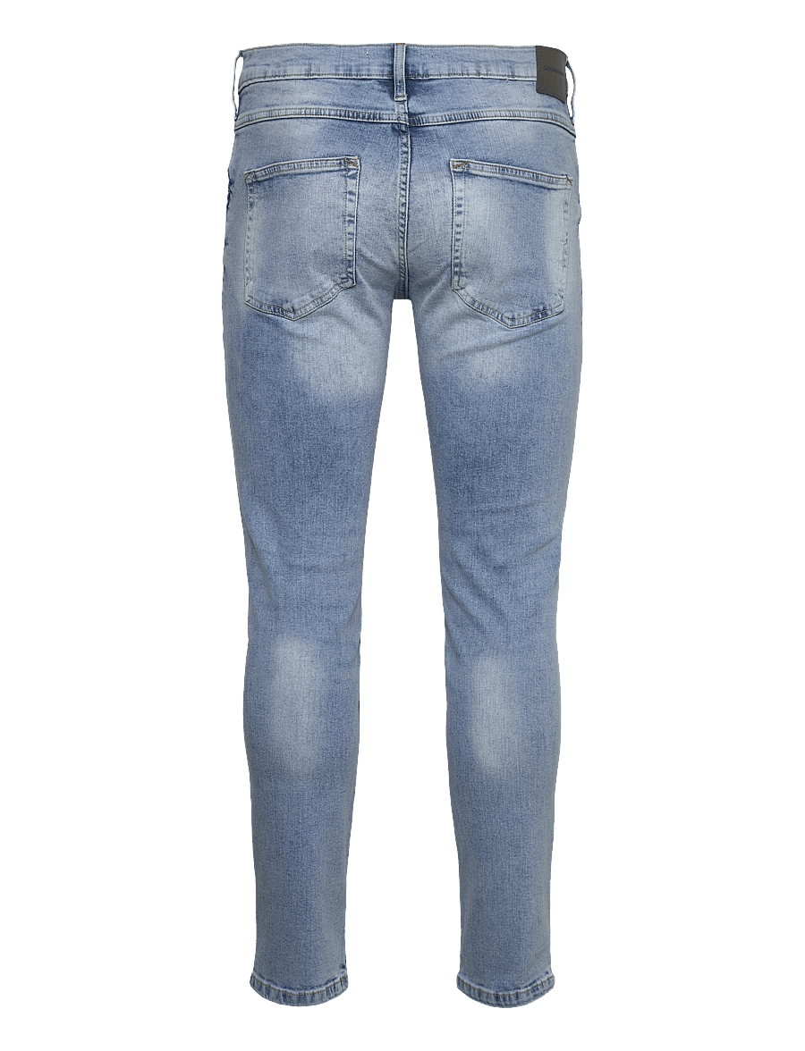 Lindbergh - Stretch jeans - tapered jeans - sun bleached blue - 2