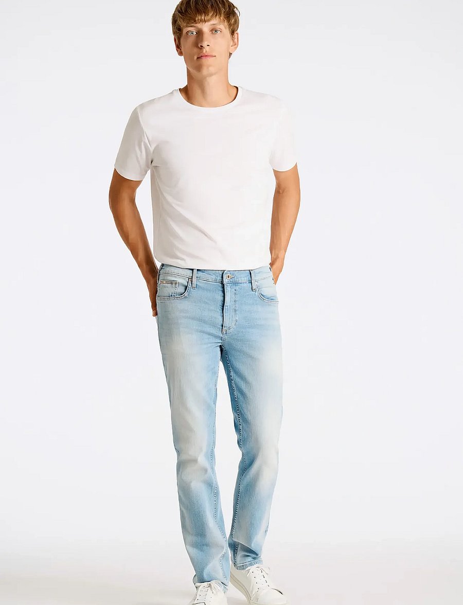 Lindbergh - Stretch jeans - tapered jeans - sun bleached blue - 0